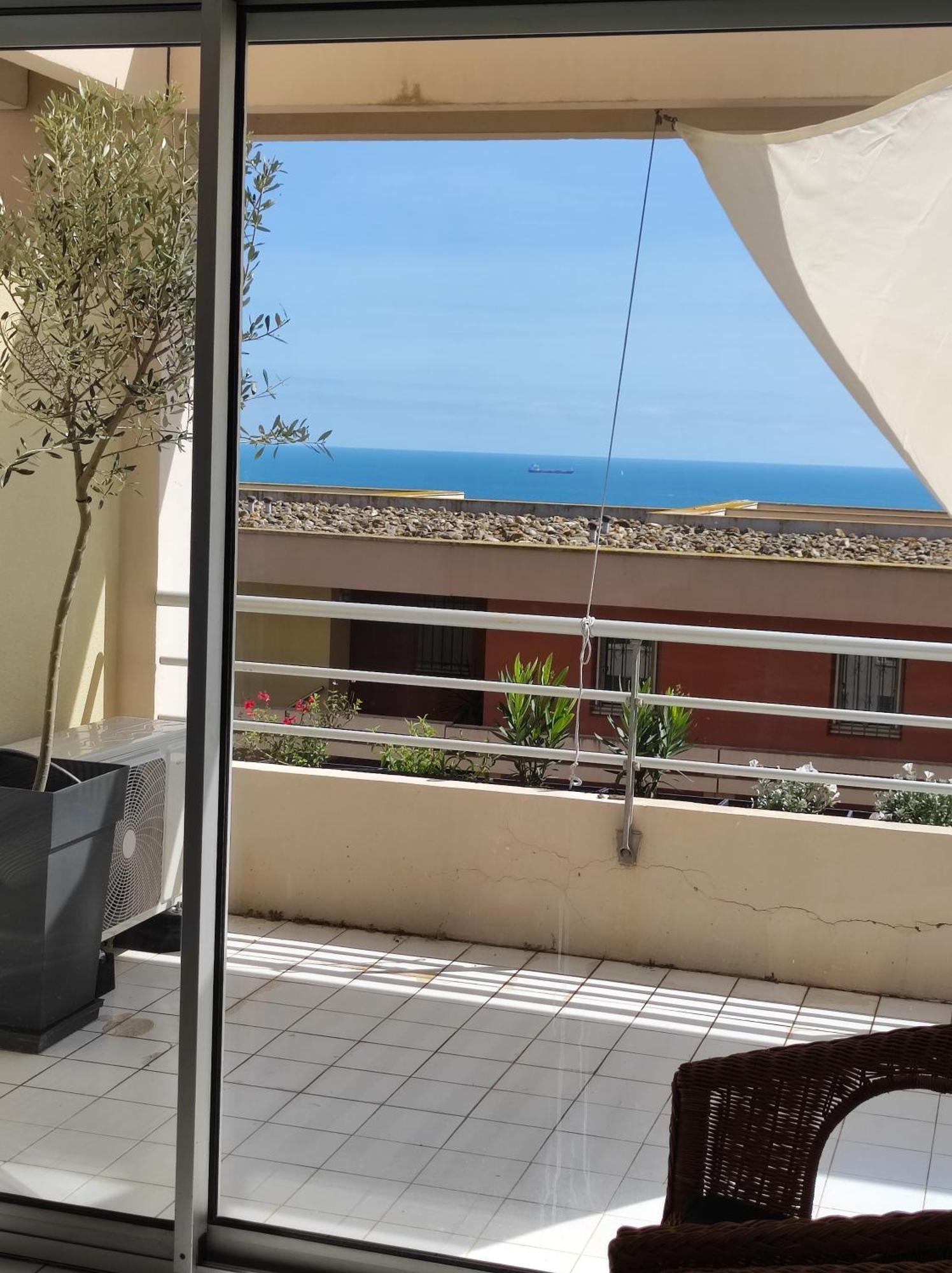 Appartement Vue Bleu Azur Sète Extérieur photo
